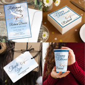 Assiettes En Carton Plaques papier de la partie de retraite avec conce