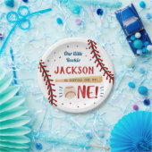 Assiettes En Carton Plaques papier de la première fête d'anniversaire  (Fête)