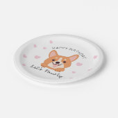 Assiettes En Carton Plaques Papier de marionnette Laisser Pawty Party (Angle)