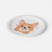 Assiettes En Carton Plaques Papier de marionnette Laisser Pawty Party (Angle)