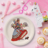 Assiettes En Carton Plaques papier de Noël à l'ancienne mode (Fête)