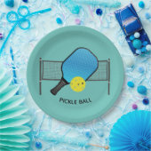 Assiettes En Carton Plaques papier design Pickleball Pickleball (Fête)