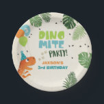Assiettes En Carton Plaques papier Dinosaur Anniversaire Dino mite T-r<br><div class="desc">♥ Un complément parfait à votre fête ! Thème Dinosaure.</div>