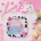 Assiettes En Carton Plaques papier "Disco in the Desert" Bach Party (Fête)