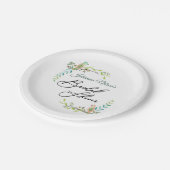 Assiettes En Carton Plaques papier d'oiseaux aquatiques (Angle)