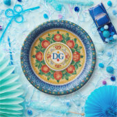 Assiettes En Carton Plaques papier Dolce & Gabbana Carretto Siciliano (Fête)