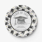 Assiettes En Carton Plaques papier du groupe de diplômés | Parti des d (Devant)