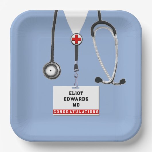 Assiettes En Carton Plaques papier du groupe de finition scolaire Médi (Recto)