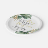 Assiettes En Carton Plaques papier du week-end de bachelorette | Annea (Angle)