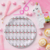 Assiettes En Carton Plaques papier EASTER BUNNY (Fête)