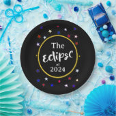 Assiettes En Carton Plaques papier Eclipse (Fête)