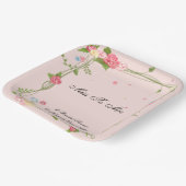 Assiettes En Carton Plaques papier Fête des mariées (Angulaire)