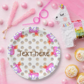 Assiettes En Carton Plaques Papier Filles (Fête)