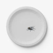 Assiettes En Carton Plaques papier gris Fly Buddy (Devant)