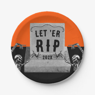 Assiettes En Carton Plaques papier Halloween amusantes