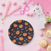 Assiettes En Carton Plaques papier Halloween joyeuses (Fête)
