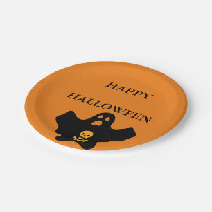 Assiettes En Carton Plaques papier Halloween joyeuses