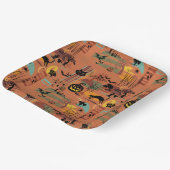 Assiettes En Carton Plaques papier Halloween O'Rama (Angulaire)