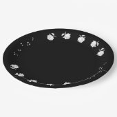 Assiettes En Carton Plaques papier Halloween sorcière classique (Angle)