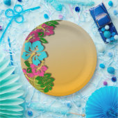 Assiettes En Carton Plaques papier Hawaii Luau Party (Fête)