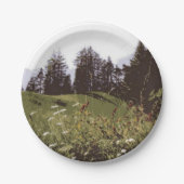 Assiettes En Carton Plaques papier High Mountain Paradise (Devant)
