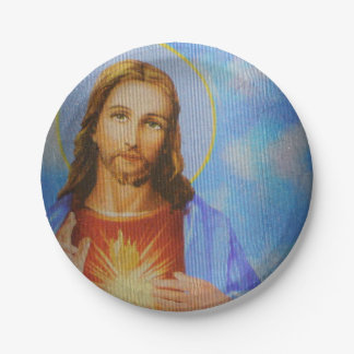 Assiettes En Carton Plaques papier Jésus
