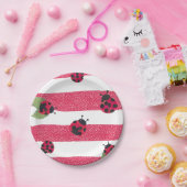 Assiettes En Carton Plaques papier Ladybug (Fête)