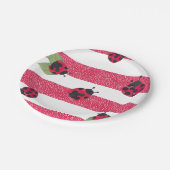 Assiettes En Carton Plaques papier Ladybug (Angle)