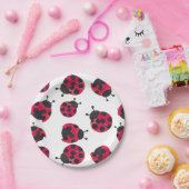 Assiettes En Carton Plaques papier Ladybug (Fête)