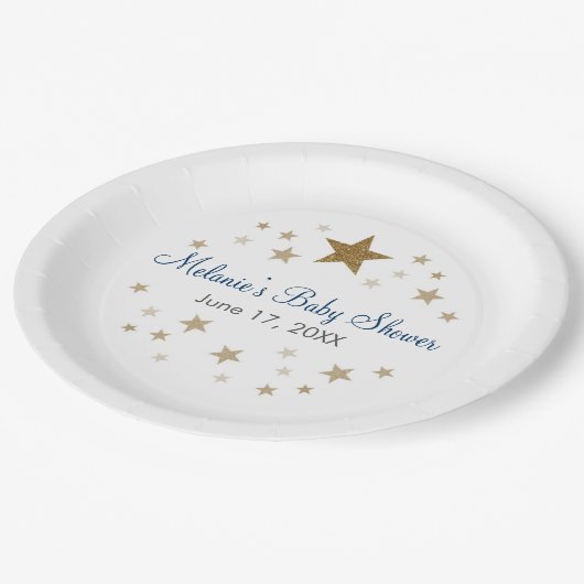 Assiettes En Carton Plaques papier Little Star Twinkle Twinkle Twinkle (Angle)