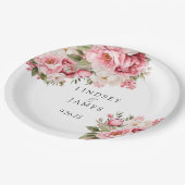 Assiettes En Carton Plaques papier mariages (Angle)