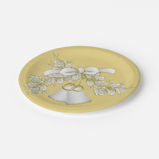 Assiettes En Carton Plaques papier mariages 7" (Angle)