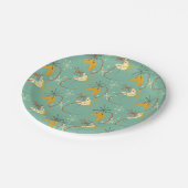 Assiettes En Carton Plaques papier modernes du milieu du siècle - 1950 (Angle)