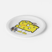 Assiettes En Carton Plaques papier Mousey Cheesy Music (Angle)