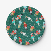 Assiettes En Carton Plaques Papier Nutcracker Suite (Devant)