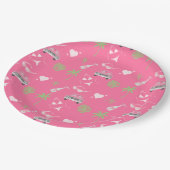 Assiettes En Carton Plaques Papier Palm Springs Bachelorette (Angle)
