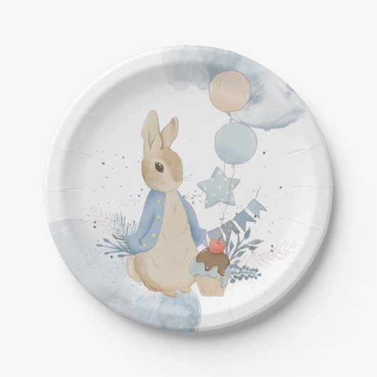 Assiettes En Carton Plaques Papier Pierre de lapin (Devant)
