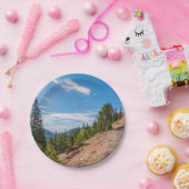 Assiettes En Carton Plaques papier Pikes Peak Train Ride (Fête)