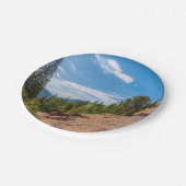 Assiettes En Carton Plaques papier Pikes Peak Train Ride (Angle)