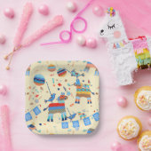 Assiettes En Carton Plaques Papier Pinata Party (Fête)
