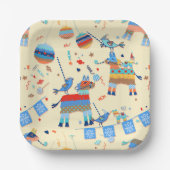 Assiettes En Carton Plaques Papier Pinata Party (Recto)