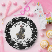 Assiettes En Carton Plaques papier Pirate SkELETON (Fête)