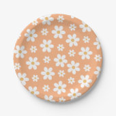 Assiettes En Carton Plaques papier pour abricot Retro super (Devant)