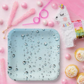 Assiettes En Carton Plaques papier Rainy Day (Fête)