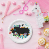 Assiettes En Carton Plaques papier Rhino Abstraites (Fête)