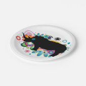 Assiettes En Carton Plaques papier Rhino Abstraites (Angle)
