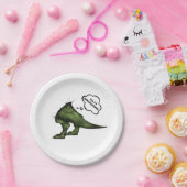 Assiettes En Carton Plaques papier T-Rex Dinosaur (Fête)