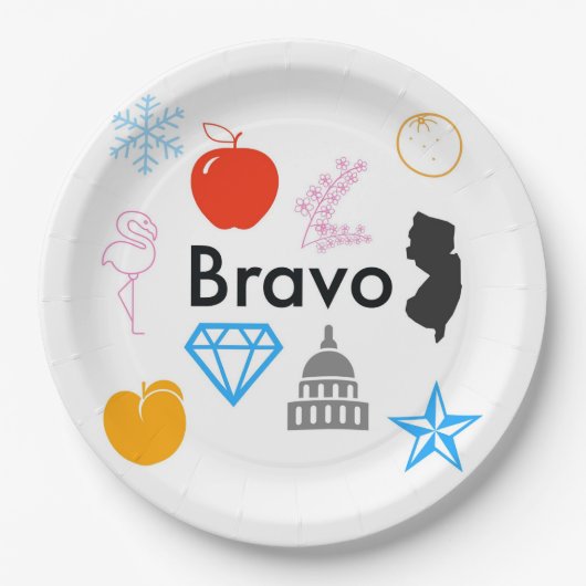 Assiettes En Carton Plaques Papier Toutes Étoiles Vraiment Filles (Devant)