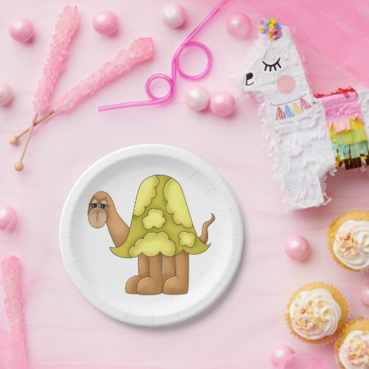 Assiettes En Carton Plaques Papier Turtle De Triste (Fête)