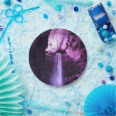 Assiettes En Carton Plaques papier Violet Waterfall (Fête)